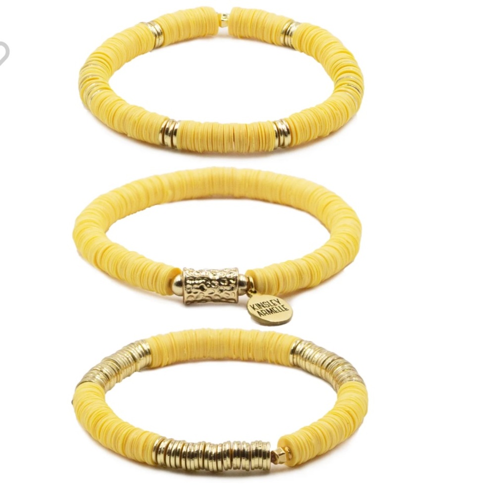 NWT! Kinsley Armelle Misha Collection Canary Stack